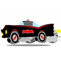 Disegno di Batmobile a colori