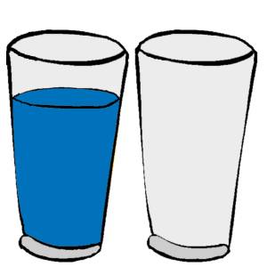 Disegno di Bicchieri a colori