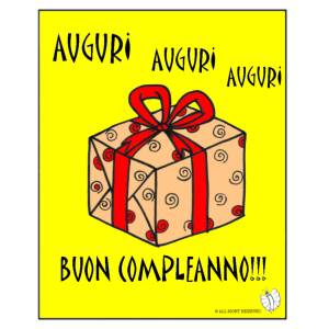 Disegno di Biglietto Buon Compleanno a colori