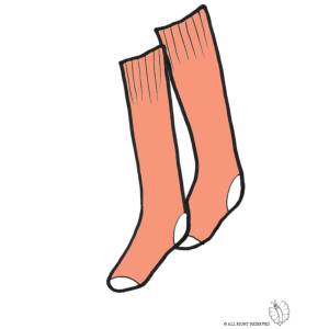 Disegno di Calzini a colori