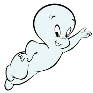 Disegno di Casper Il Fantasma a colori