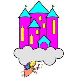 Disegno di Castello delle Fate a colori