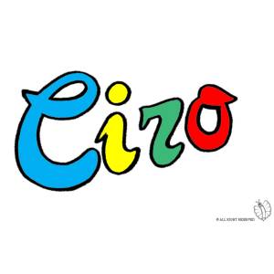 Disegno di Ciro a colori