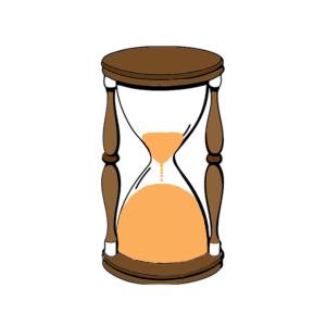 Disegno di Clessidra a colori