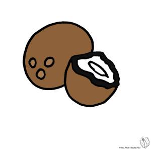 Disegno di Cocco a colori