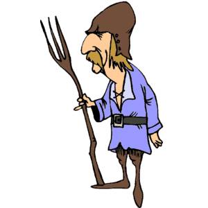 disegno di Contadino a colori