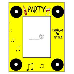 Disegno di Cornice per Feste a colori