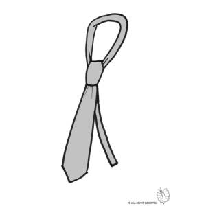 Disegno di Cravatta a colori