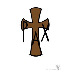 Disegno di Croce a colori