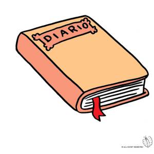 Disegno di Diario a colori