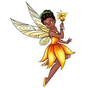 Disegno di La Fatinina dei Fiori a colori