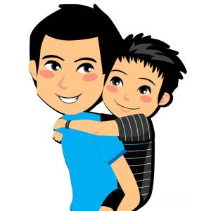 Disegno di Festa Papà a colori