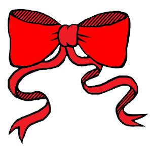 Disegno di Fiocco a colori