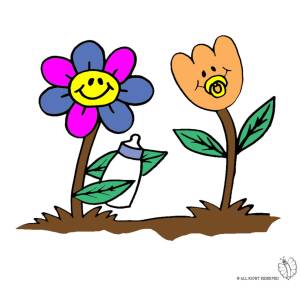 Disegno di Fiori Animati a colori