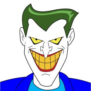 Disegno di Joker a colori