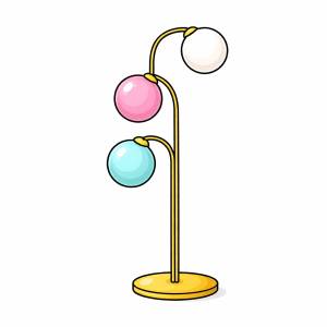 Disegno di Lampada da Terra a colori