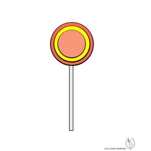 Disegno di Lecca Lecca a colori