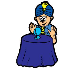 Disegno di Mago a colori