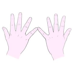 Disegno di Le Mani a colori