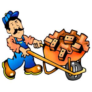 Disegno di Muratore a colori