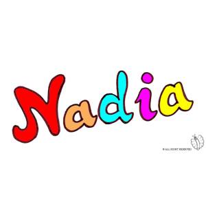 Disegno di Nadia a colori