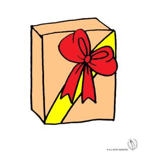 Disegno di Pacco Regalo a colori