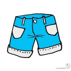 Disegno di Pantaloncini a colori