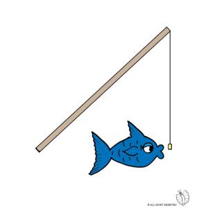 Disegno di A Pesca a colori