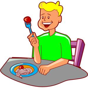 Disegno di Piatto Spaghetti e Polpette a colori