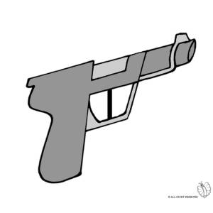 Disegno di Pistola a colori