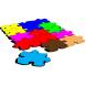 Disegno di Puzzle a colori