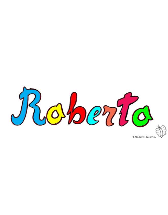 disegno di Roberto a colori