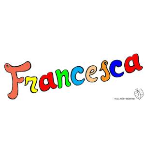 Disegno di Francesca a colori