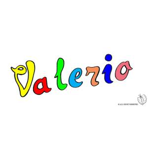 Disegno di Valerio a colori