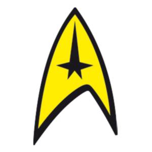 Disegno di Simbolo Star Trek a colori