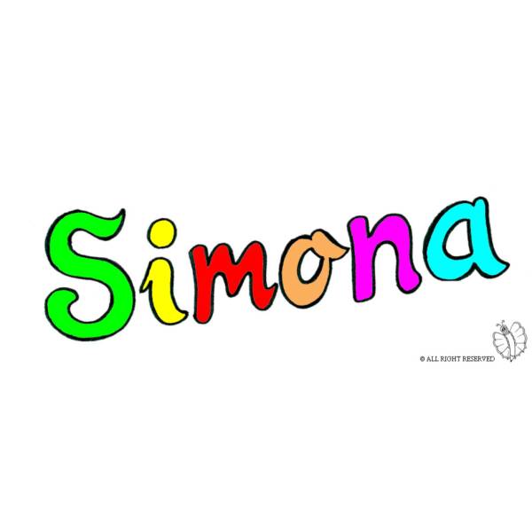 Disegno di Simona a colori