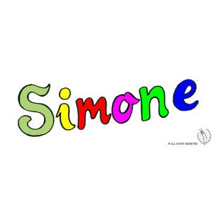 Disegno di Simone a colori