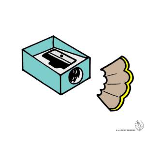 Disegno di Temperamatite  a colori