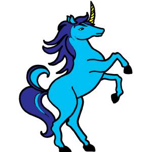 Disegno di Unicorno a colori
