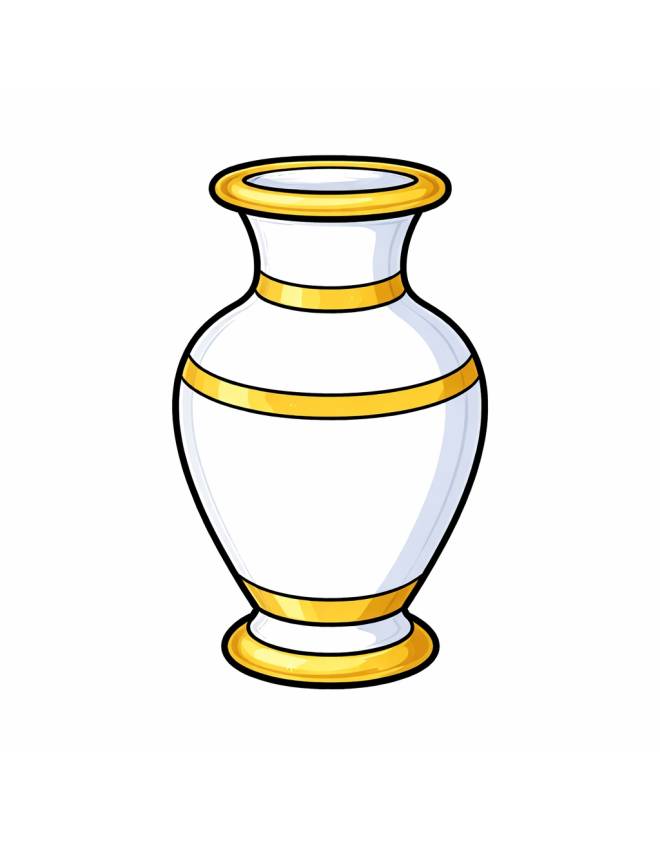 disegno di Vaso da Salotto  a colori