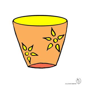 Disegno di Vaso a colori