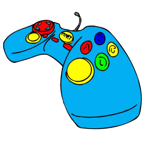 Disegno di Joypad a colori