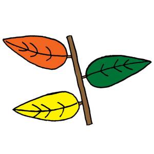 Disegno di Le Foglie a colori