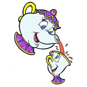 Disegno di Mrs. Bric e Chicco a colori