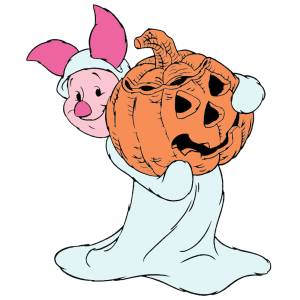 Disegno di Pimpi Hallowen a colori