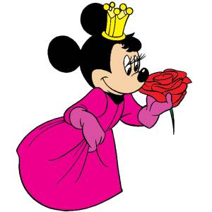Disegno di Principessa Minnie a colori