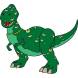 Disegno di Rex Dinosauro Toy Story a colori