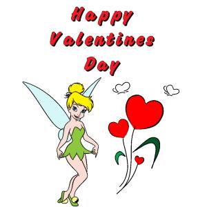 Disegno di Trilly San Valentino a colori