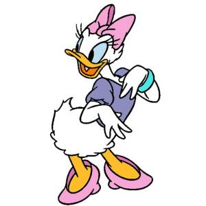 Disegno di Paperina Disney a colori