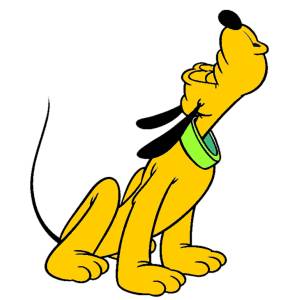 Disegno di Pluto Disney a colori